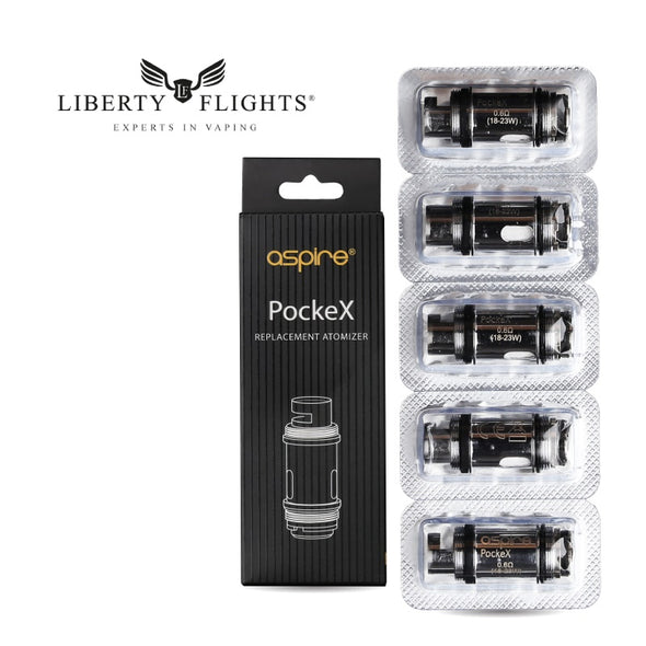 Aspire PockeX Atomizer - 5 Pack