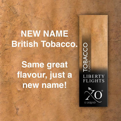 British Tobacco Vape Liquid (previously Tobacco Virginia)